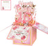 FOBELEC 16th Birthday Card with Envelopes for Girls, Birthday Decorations for Daughter, Sweet