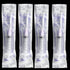 100 Pack 5ml Sterile Plastic Syringes with 18Ga for Scientific Labs, Liquids Dispensing and Measuring Tools