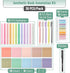Mr. Pen Aesthetic Book Annotation Kit, 38 pcs, Highlighters and Gel Pens, No Bleed Highlighters for Bible Pages