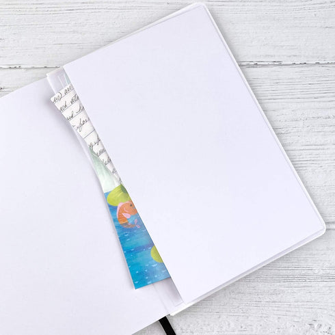 RICCO BELLO Wide Ruled Hardcover Diary Journal for Kids, 5.7 x 8.4 Inches, 192 Pages with Bookmark