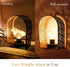 Set 2 Bulb 6-Hour 7" JHY DESIGN of Bird Wall Lamps Battery Operated Fairy Lights with Timer H Wall Sconces Table Lamp