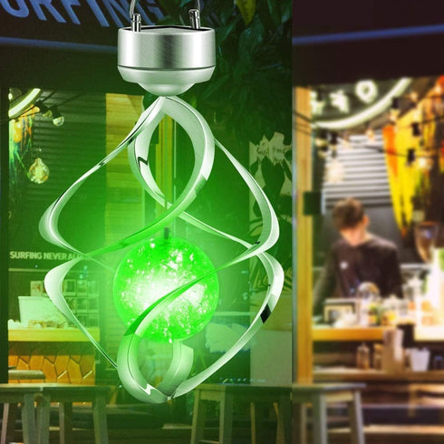 Solar Lights Outdoor Yard Decorations, LED Colour Changing Wind Chimes for Garden