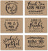 Hadley Designs 24 Rustic Wedding Thank You Cards with Envelopes, Wedding Thank You from The New Mr. and Mrs.