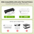 8.5''x11'' 4 100 PD-A4 Thermal Printer Paper US Letter Size, rolls, sheets, Thermal Paper Quick-Dry, Advanced Clear