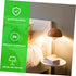 POPETPOP Set 2-Piece Set Harvard Horn Lamp Finial Knob Decorative Floor Light Caps Polished Chrome Easy Install