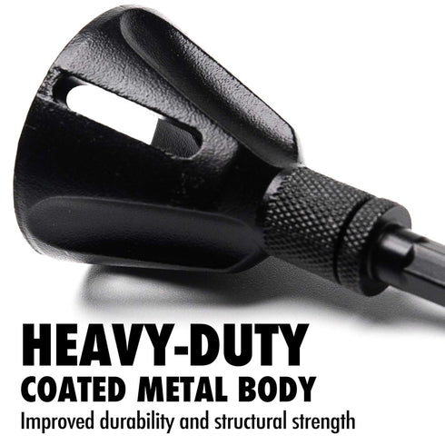 Deburring External Chamfer Tool, with Tungsten Carbide Blade, Deburring Chamfering Drill Bit, Remove Burr Tools Quick Release Hex Shank. Improved Durability and Sharpness. Fits 3/16" to 1".