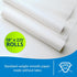 980912 18 225 (Pack 12) TIDI Everyday Exam Table Paper, White, x of Smooth Paper Hygienic Barrier For Medical Offices