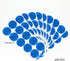 Solitary Walker 100Pcs Tamper Evident Security Labels, 2 Inch Diameter Rounds, Blue, Tamper Proof Stickers