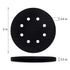 5 Pack 5 Inch 8 Holes Hook and Loop Soft Density Interface Pads - 5" Sponge Cushion Buffer Backing