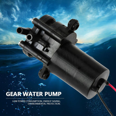 DC Mini Gear, 12V ZC-A250 Self Priming Resistance For Coffee Maker, Water Dispenser, Drone, Pesticides by Yanmis