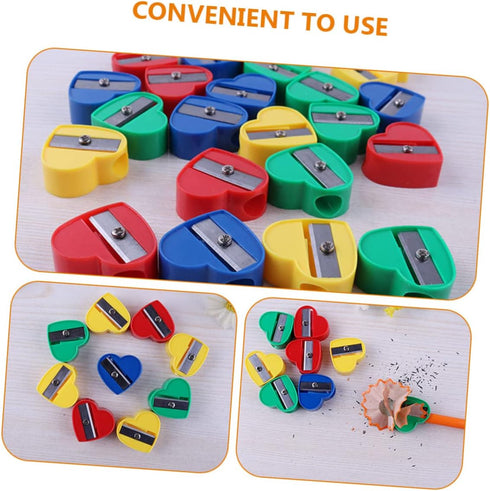 STOBOK 160pcs Pencil Sharpeners Manual Bulk School Supplies, Mini Reusable for Classroom