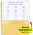 Five Star Spiral Notebooks, 1 Subject, Wide Ruled Paper, 100 Sheets, 10-1/2" x 8", Teal, Lime, Gray, 3 Pack