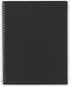 Blue Sky Smart Notes Professional Notebook, Wire-O Binding, 8.5" x 11", Black (14713)
