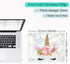 Floral Unicorn Gifts Mouse Pad Mat – Cute Unicorn Face Teacher Desk Accessories for Women