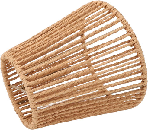 E14 E14 Aramox Handwoven Lampshades, Paper Rope Material, ClipOn Small Lamp Shades for Pendant Lights, Chandeliers