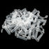 100PCS 2ml Centrifuge Tubes with Round Bottom, Graduated Pointed Bottom and Screw Cap