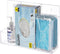 Triple Hygiene Dispenser Sanitation Station, Acrylic Holder for Masks, Gloves, Hand Sanitizer, Clear