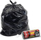 PAMI Large 33-Gallon Scent-Free Trash Bags, 60-Pack, Black