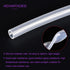 DMiotech 1/4" ID 5/16" OD 6.6 Feet Clear Silicone Tube for Water & Air Pump Applications