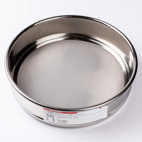 f20×4.5cm 600 Mesh 304 Stainless Lab Sieves Economy Test Sieve with 304 Stainless Steel Wire Cloth
