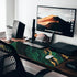 Gaming Mouse Pad,Large Big Extended Mousepad Computer Keyboard Mat Desk Pad with Non-Slip Base for Home Office Gaming Work - Green Marble with Gold by Housedoit