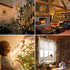 200LED 72Ft 8 Solar String Lights Outdoor - Modes Waterproof Starry Fairy Lights for Patio Garden Wedding Party