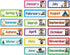 Lachilly 16 Pcs Months of The Year Flashcards, Monthly Headliners for Bulletin Board Classroom Decoration