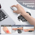 Large Gaming Mouse Pad Set: 4 in 1 Extended Desk Mat with Wrist Rest Pad, Non-Slip Protector for Home Office-Topographic