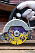 Lytool Wood Cutting Discs 4-1/2" for Angle Grinder, Woodworking Circular Saw Blade 7/8" Arbor for Wood, PVC, Rubber