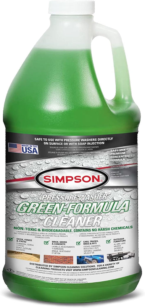 Simpson Cleaning 88283 Cleaner, Concentrated Soap Solution for Pressure Washers and Spray