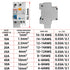 Aopin 10A 230V Miniature Circuit Breaker 1 Pole DZ47-63, DIN Rail Mount, Leakage Overload Short Circuit Protection