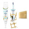 PentaUSA Glitter Grout Tube, 6 Fl Oz Fast Drying Grout Paint, Shiny Repair Kit for Bathroom & Kitchen