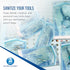 (3.5" 9", 200) Dynarex Sterilization Pouches - Self-Sealing Autoclave Bags for Medical, Dental, Tattoo & Nail Care