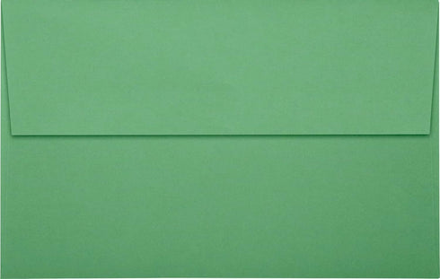 LUXPaper A10 Invitation Envelopes | Peel & Press | 6" x 9 1/2" | Holiday Green | 80lb. Text | 50 Qty by LUXPaper