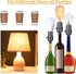 Bottle Lamp Kit with 9mm Glass Drill Bit, DIY Lamp Kit for Liquor Bottles, Slip on Socket, 8 Feet Power Cord