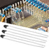 10Pcs MF52 NTC Thermistor, 5K-B3950-L30 Negative Temperature Coefficient Sensors, Black Head