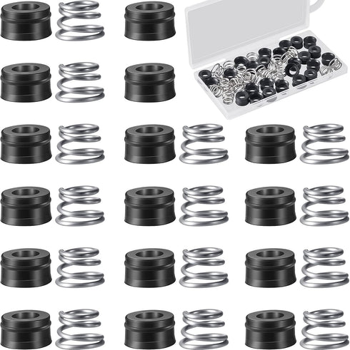 RP4993 Replacement Seats and Springs Faucet Repair Kit, Compatible with Faucet Rod Replacement, Black