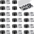RP4993 Replacement Seats and Springs Faucet Repair Kit, Compatible with Faucet Rod Replacement, Black
