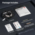 WS2812B Wires,DC5V 3.28FT 60LED 5050SMD,Individually Project,3M Tape,IP65(No BTF-LIGHTING IC RGB LED Strip,UL