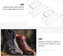 2pcs 7-tier 4mm Closets Acrylic Shoe Display Stands High Heel and Flat Shoe Racks Thick Retail Store Display Brackets