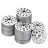 1 Inch Plaster Washers, 200 Pcs Metal Washers for Screws Plaster Repair Rings for Wall Ceiling Drywall
