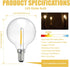 G40 Light Bulbs Replacement,1 Watt Shatterproof Plastic LED Globe Bulbs for Outdoor Indoor String Lights,E12 or C7 Candelabra Base, Equivalent 5Watt Incandescent Bulbs, Warm White, 25Pack by ECOVANIA