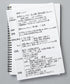 Maruman Mnemosyne Special Memo Notepad, A5 (5.8" X 8.3"), 80 Sheets, 7 mm Rule Divisions, 24 Lines
