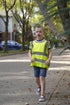 Kid's High Visibility Safety Vest Reflective Strips for Boys & Girls Walking or Back to School