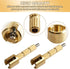 970-0770 Stem Adapter with Screw, Brass Replacement for Faucet Plumbing Equipment, 2 Pcs