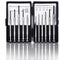 6Pcs Mini Screwdriver Set, Precision Eyeglass Repair Tool Kit with Flathead and Philips Screwdrivers for Jewelers