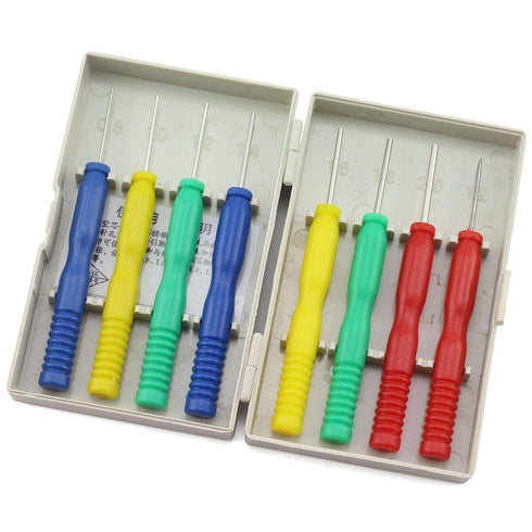 Tegg 8PCS/Set Hollow Needles Stainless Steel Non-Wetting Desoldering Hand Tool for DIP Components