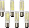 Lxcom Lighting 10W BA15D LED Corn Bulb 6 Pack Dimmable Double Contact