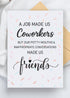 TEEMI -Funny Birthday Card for Coworker Colleague, Humor Going Away Card for Work Friend