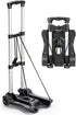 Gorpuire Small Folding Hand Truck Dolly with 2 Wheels, Foldable Luggage Cart, Lightweight